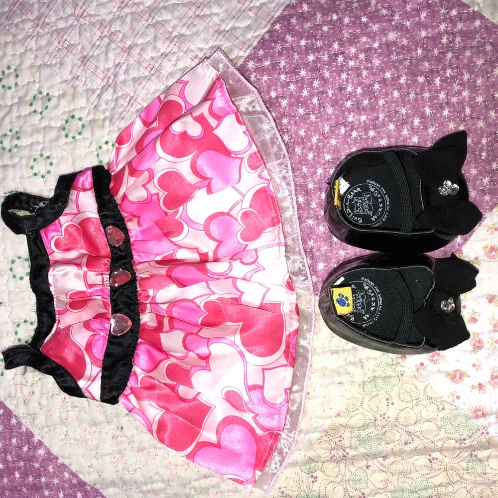 Build-A-Bear Dress and Heels